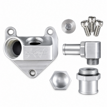 K-Tuned 12-15 Civic Si Angled Upper Coolant Housing